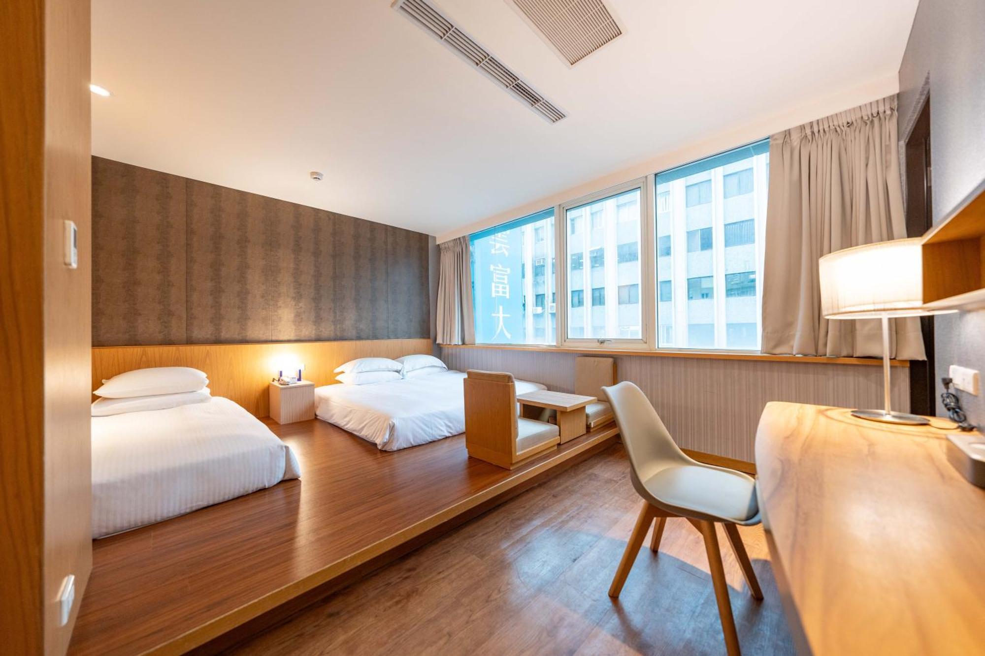 雲富大飯店 Hotel Cloud-Zhongshan Tchaj-pej Exteriér fotografie