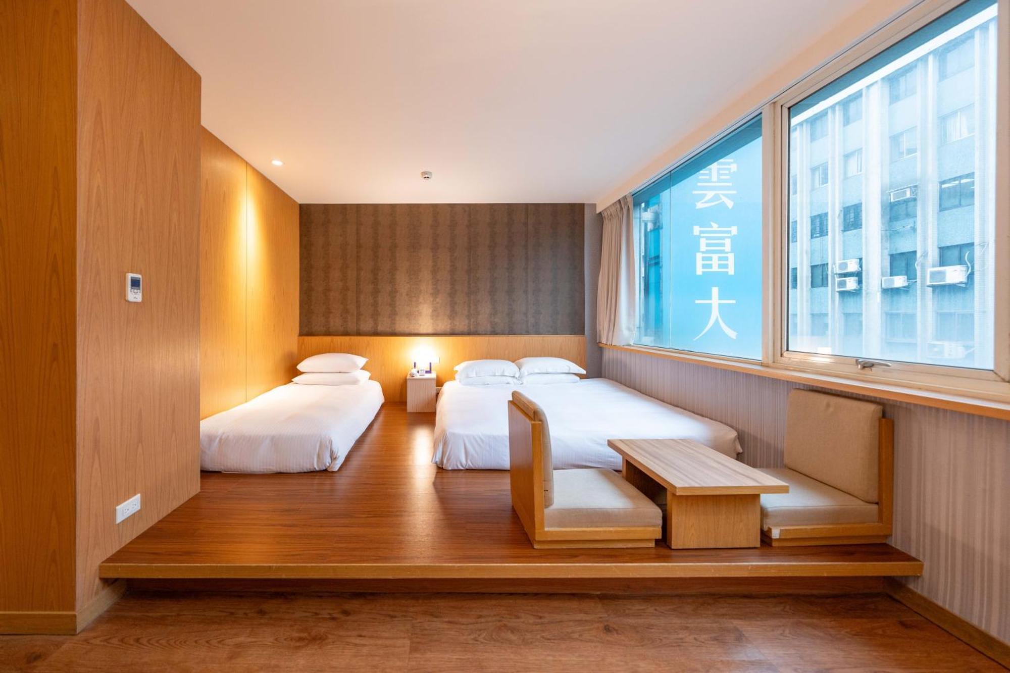 雲富大飯店 Hotel Cloud-Zhongshan Tchaj-pej Exteriér fotografie