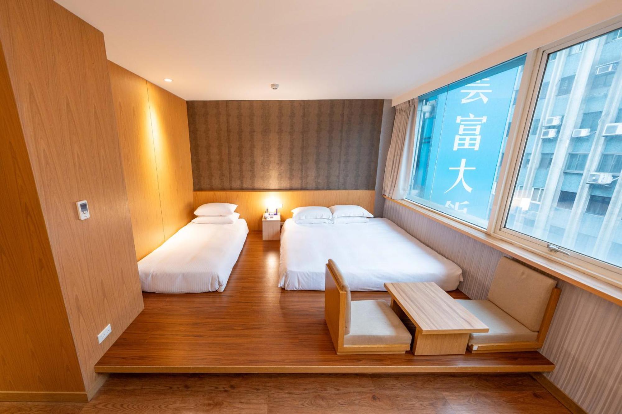 雲富大飯店 Hotel Cloud-Zhongshan Tchaj-pej Exteriér fotografie